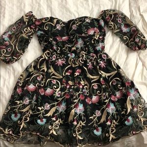 Floral Party Dress